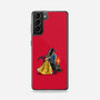 Beauty And The Alien-Samsung-Snap-Phone Case-zascanauta