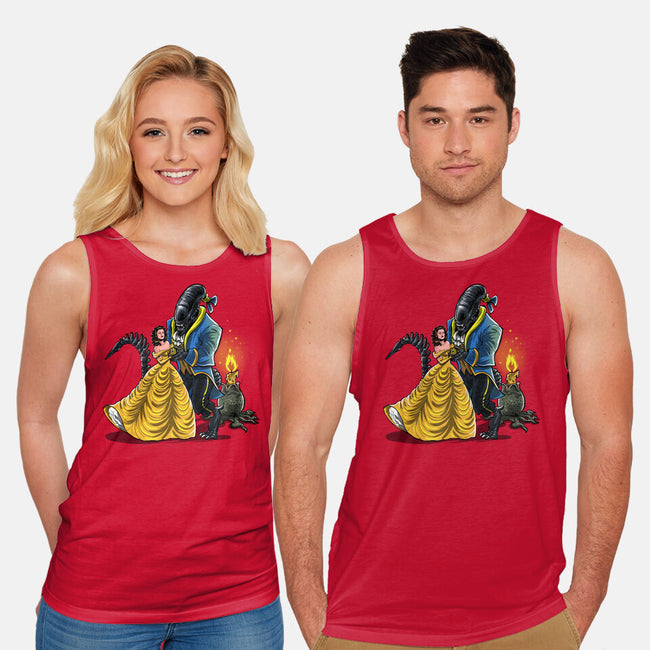 Beauty And The Alien-Unisex-Basic-Tank-zascanauta