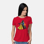 Beauty And The Alien-Womens-Basic-Tee-zascanauta