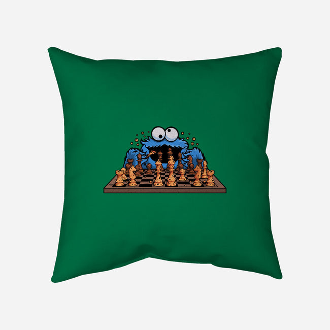 Cookie Chess-None-Non-Removable Cover w Insert-Throw Pillow-erion_designs