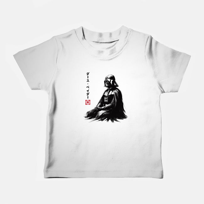 The Sith Sumi-e-Baby-Basic-Tee-DrMonekers