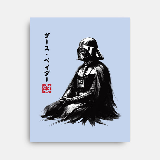 The Sith Sumi-e-None-Stretched-Canvas-DrMonekers