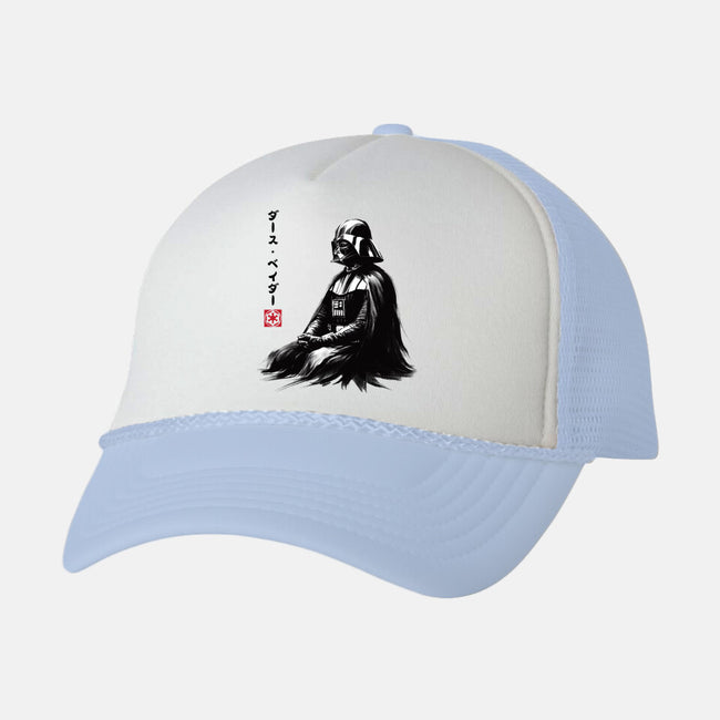 The Sith Sumi-e-Unisex-Trucker-Hat-DrMonekers