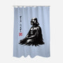 The Sith Sumi-e-None-Polyester-Shower Curtain-DrMonekers