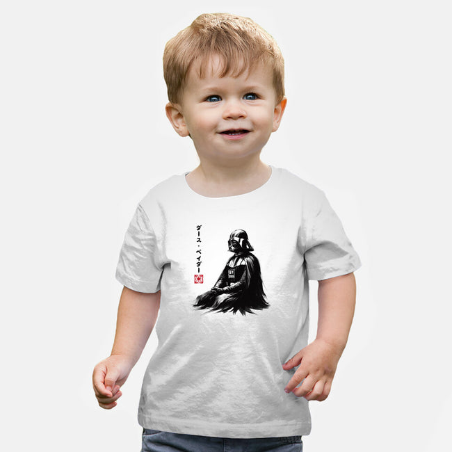 The Sith Sumi-e-Baby-Basic-Tee-DrMonekers