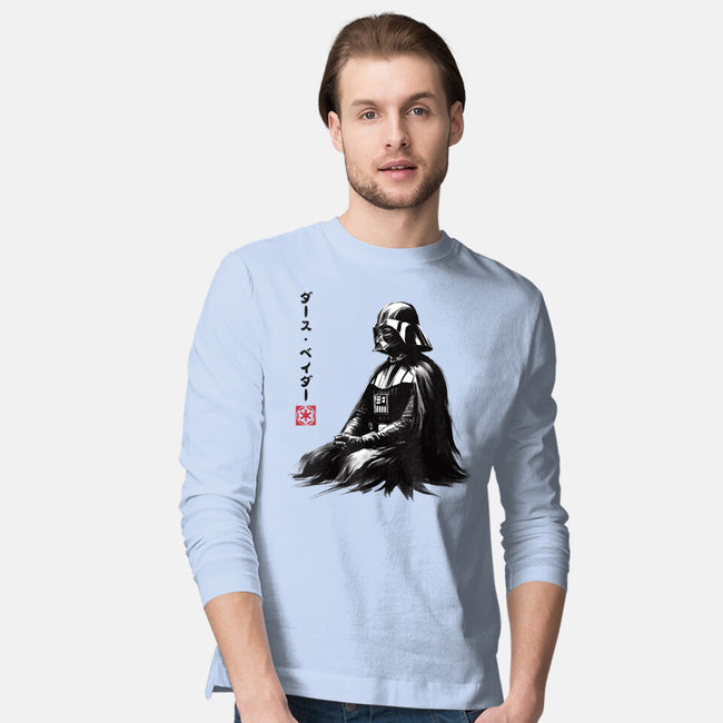 The Sith Sumi-e-Mens-Long Sleeved-Tee-DrMonekers