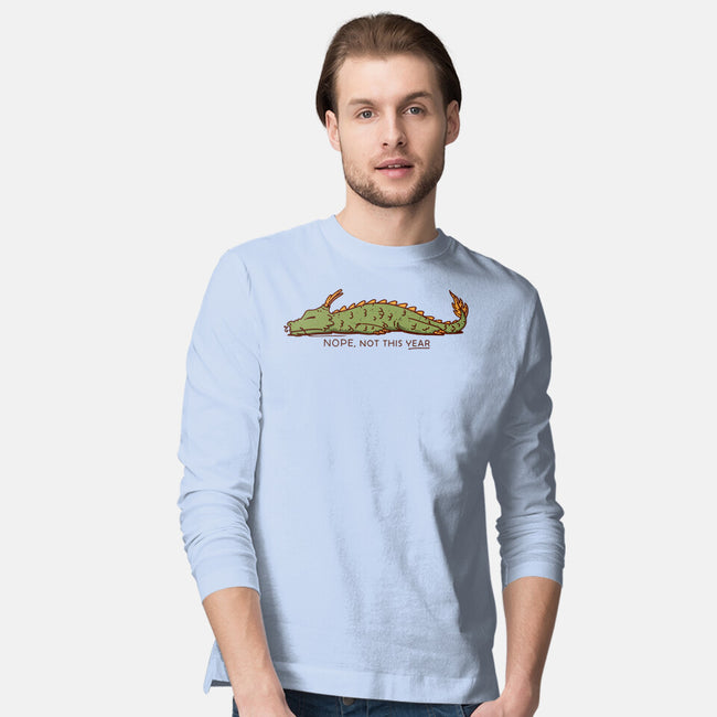 Not This Year-Mens-Long Sleeved-Tee-sebasebi