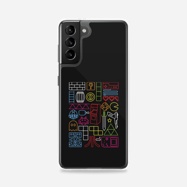 Nostalgic Doodles-Samsung-Snap-Phone Case-sebasebi