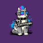 Bad Cattitude Graffiti-Cat-Adjustable-Pet Collar-NemiMakeit