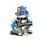 Bad Cattitude Graffiti-Dog-Bandana-Pet Collar-NemiMakeit