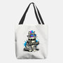 Bad Cattitude Graffiti-None-Basic Tote-Bag-NemiMakeit