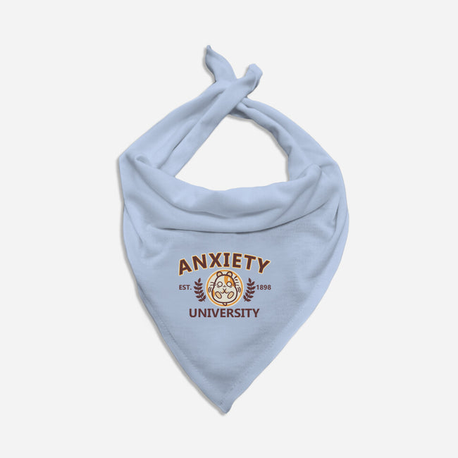 Anxiety University-Cat-Bandana-Pet Collar-NemiMakeit