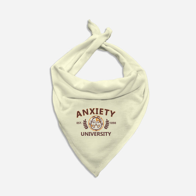 Anxiety University-Cat-Bandana-Pet Collar-NemiMakeit