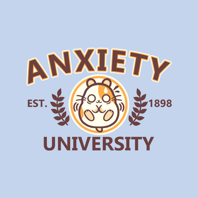 Anxiety University-None-Non-Removable Cover w Insert-Throw Pillow-NemiMakeit