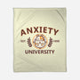 Anxiety University-None-Fleece-Blanket-NemiMakeit