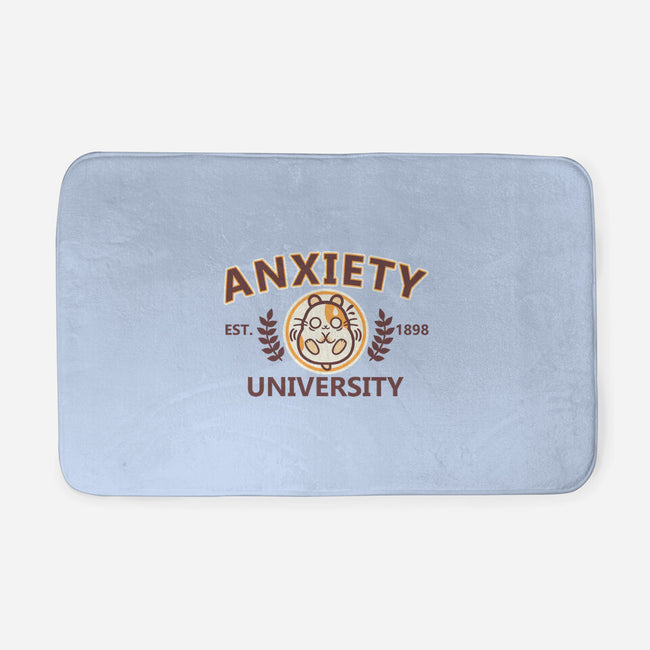 Anxiety University-None-Memory Foam-Bath Mat-NemiMakeit