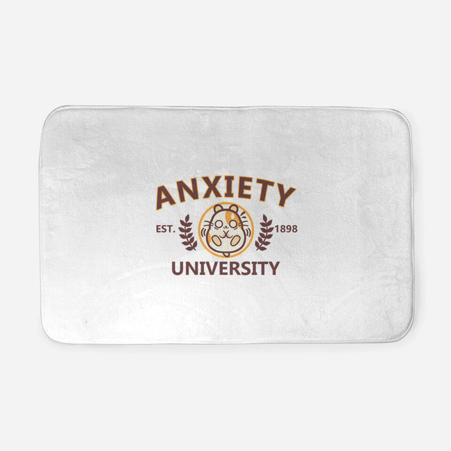 Anxiety University-None-Memory Foam-Bath Mat-NemiMakeit