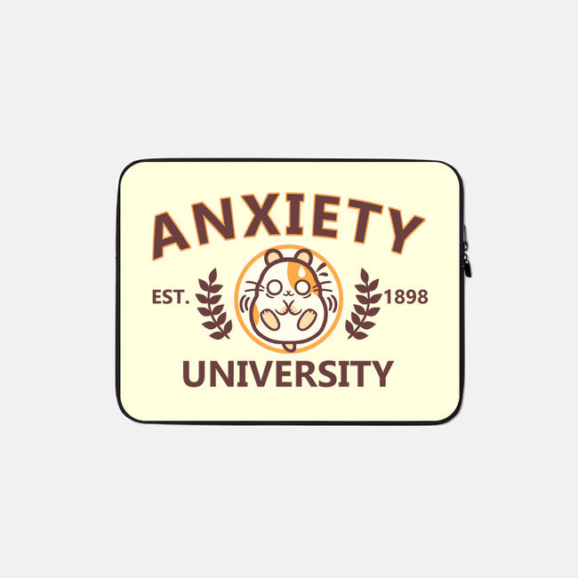 Anxiety University-None-Zippered-Laptop Sleeve-NemiMakeit