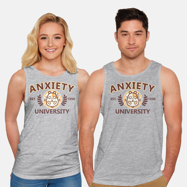 Anxiety University-Unisex-Basic-Tank-NemiMakeit
