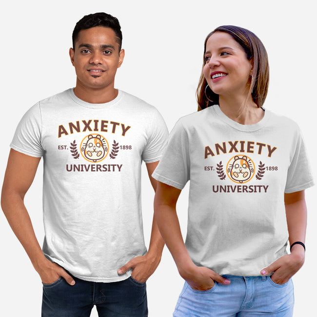 Anxiety University-Unisex-Basic-Tee-NemiMakeit