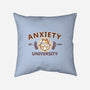 Anxiety University-None-Non-Removable Cover w Insert-Throw Pillow-NemiMakeit