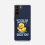 Duck You-Samsung-Snap-Phone Case-Vallina84