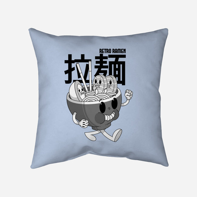 Retro Ramen-None-Non-Removable Cover w Insert-Throw Pillow-Tri haryadi