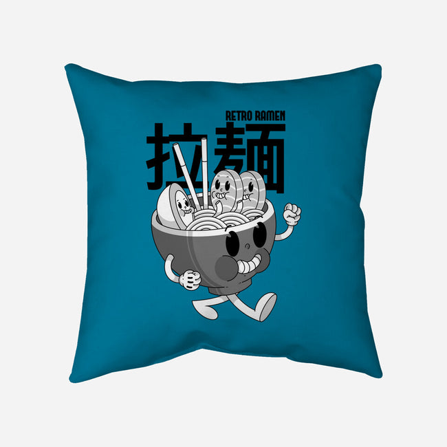 Retro Ramen-None-Non-Removable Cover w Insert-Throw Pillow-Tri haryadi