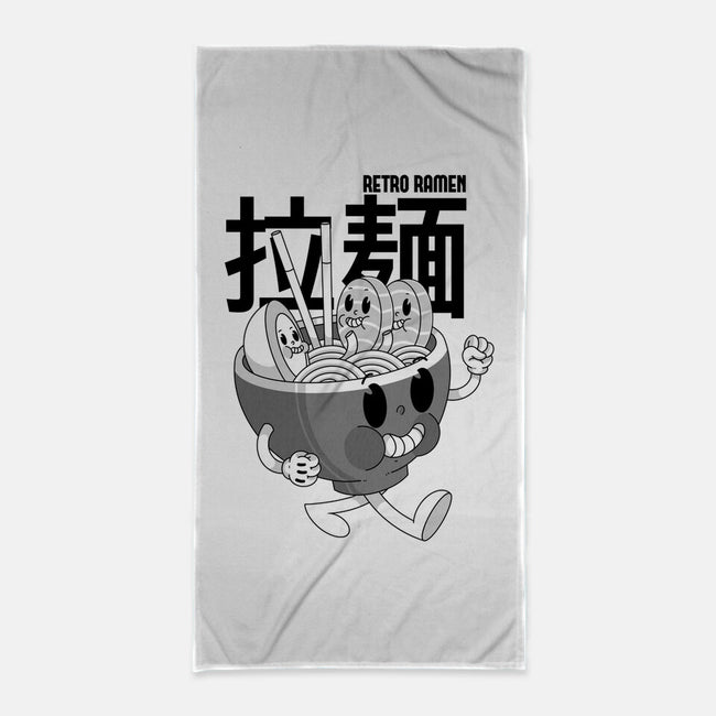 Retro Ramen-None-Beach-Towel-Tri haryadi