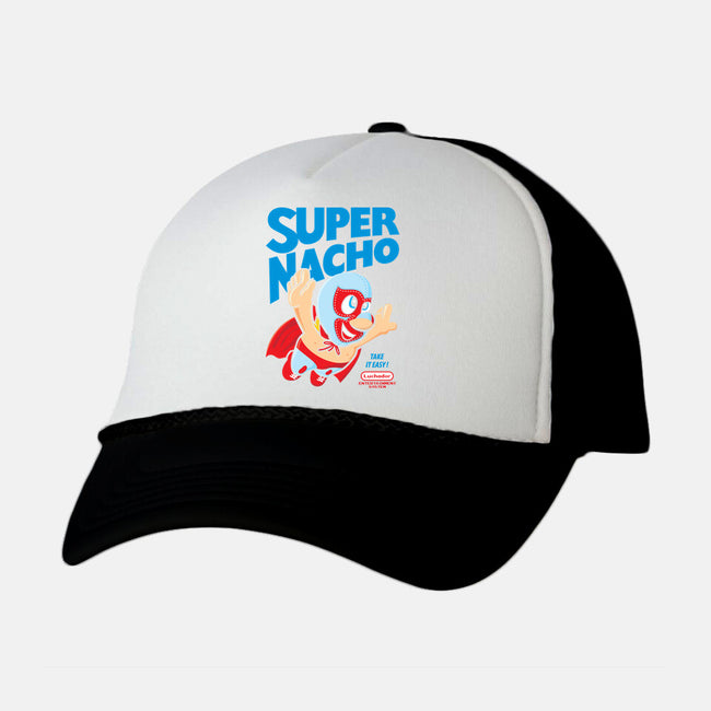 Super Nacho-Unisex-Trucker-Hat-arace