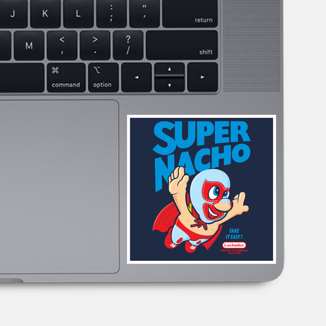 Super Nacho-None-Glossy-Sticker-arace