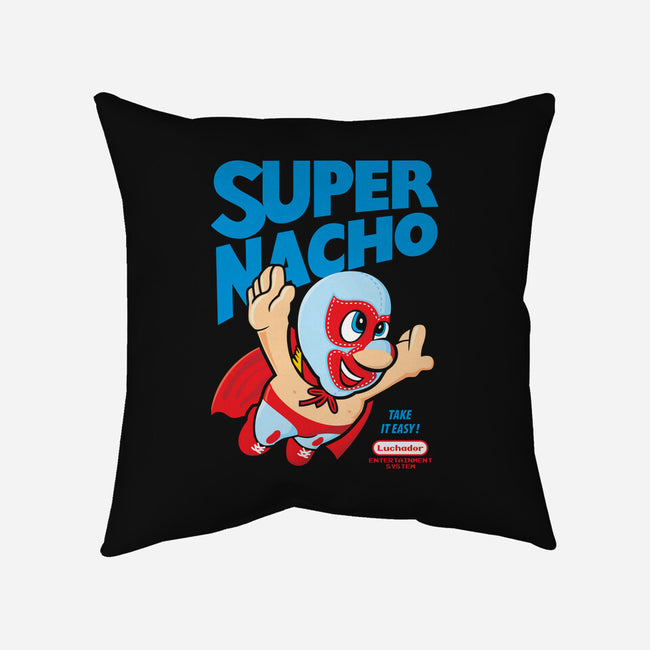 Super Nacho-None-Removable Cover w Insert-Throw Pillow-arace