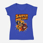 Super Mutant-Womens-V-Neck-Tee-spoilerinc