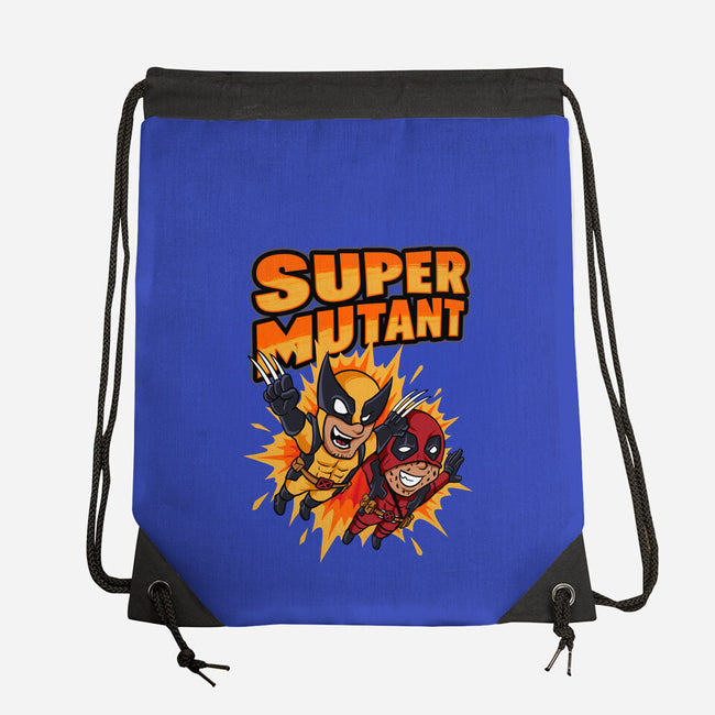 Super Mutant-None-Drawstring-Bag-spoilerinc