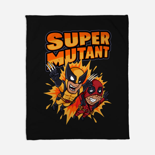 Super Mutant-None-Fleece-Blanket-spoilerinc