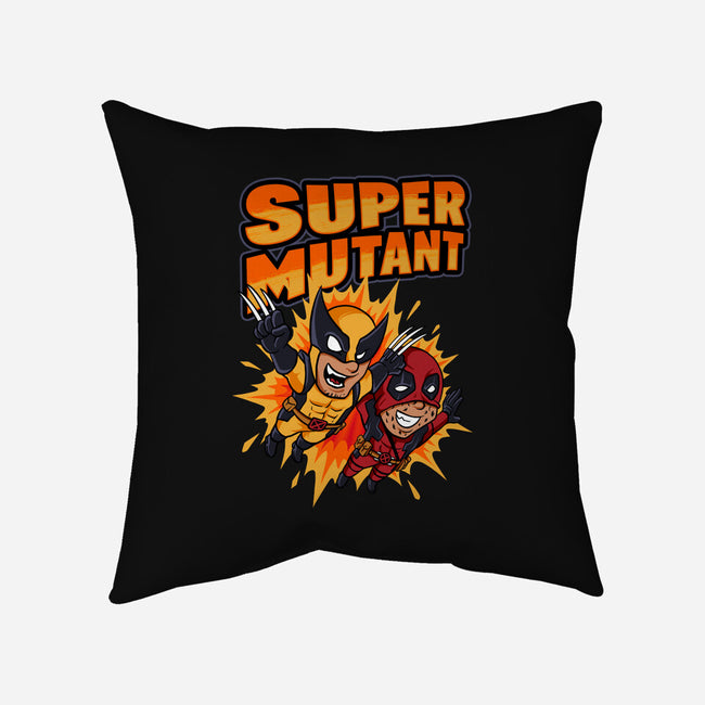 Super Mutant-None-Non-Removable Cover w Insert-Throw Pillow-spoilerinc