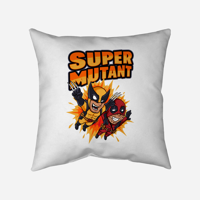 Super Mutant-None-Non-Removable Cover w Insert-Throw Pillow-spoilerinc