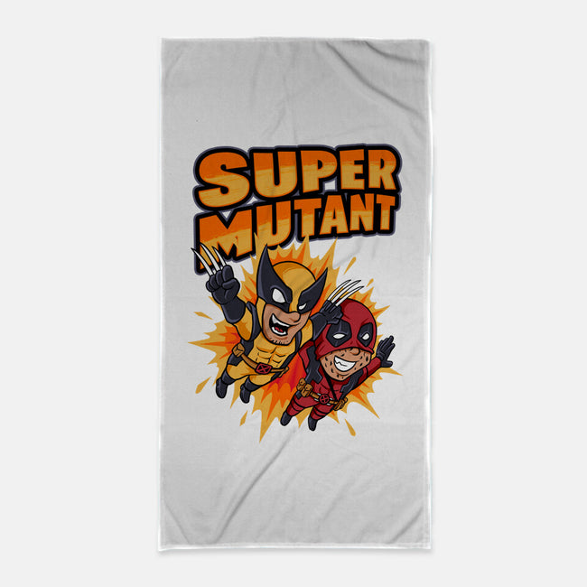 Super Mutant-None-Beach-Towel-spoilerinc