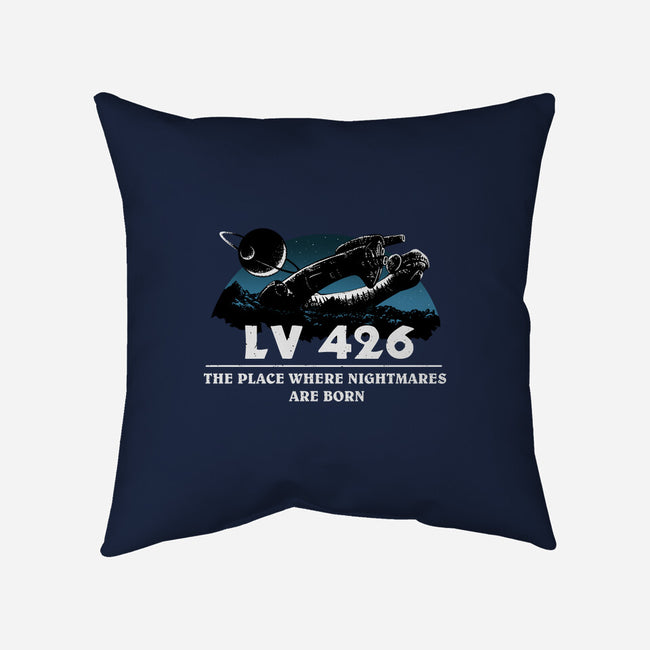 Planet Of Nightmares-None-Non-Removable Cover w Insert-Throw Pillow-daobiwan