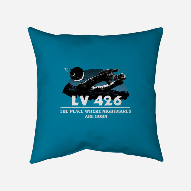 Planet Of Nightmares-None-Non-Removable Cover w Insert-Throw Pillow-daobiwan