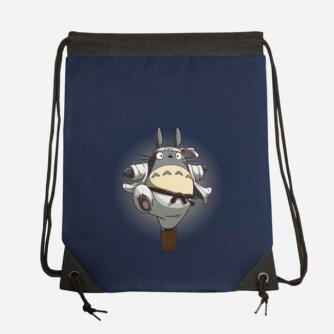 The Crane Kick-None-Drawstring-Bag-maped