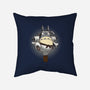 The Crane Kick-None-Non-Removable Cover w Insert-Throw Pillow-maped