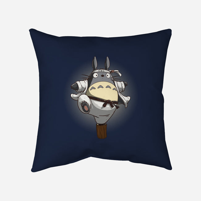 The Crane Kick-None-Removable Cover-Throw Pillow-maped