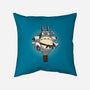 The Crane Kick-None-Removable Cover-Throw Pillow-maped