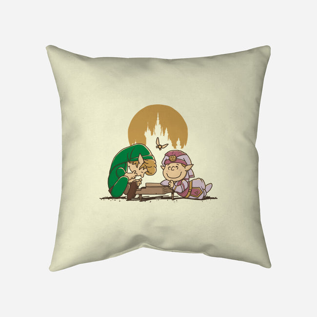 Piano Of Time-None-Non-Removable Cover w Insert-Throw Pillow-retrodivision