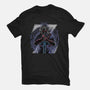 Hero's Shadow-Womens-Fitted-Tee-rmatix