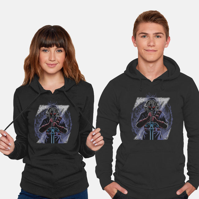 Hero's Shadow-Unisex-Pullover-Sweatshirt-rmatix