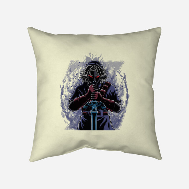 Hero's Shadow-None-Non-Removable Cover w Insert-Throw Pillow-rmatix