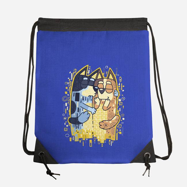 The Heelers Kiss-None-Drawstring-Bag-Olipop