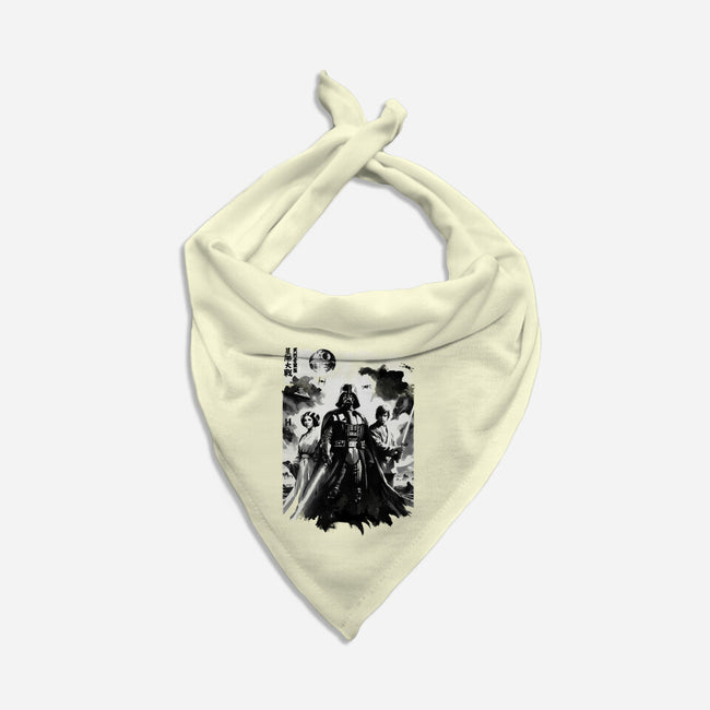 Skywalkers Sumi-e-Dog-Bandana-Pet Collar-DrMonekers